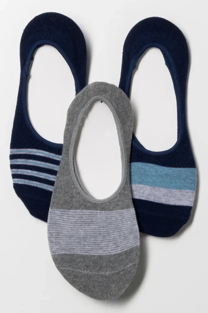 3 Pack Secret Sock Navy