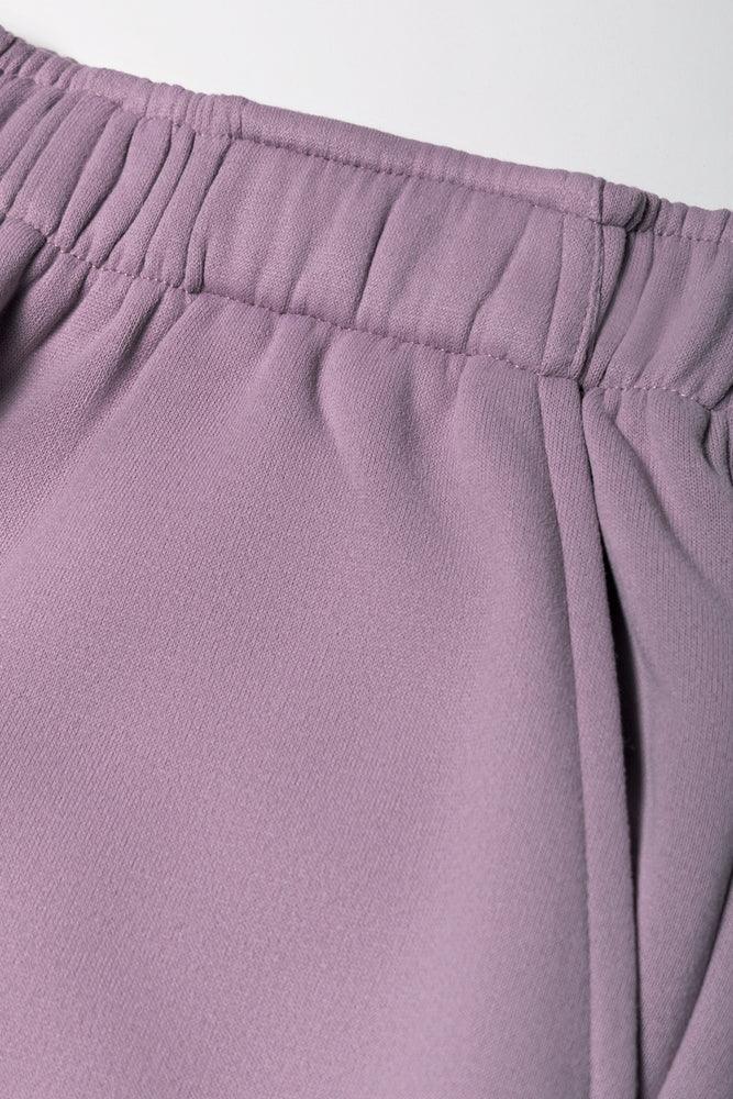 Straight Leg Trackpants Purple