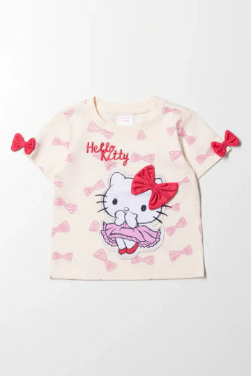 Hello Kitty T-Shirt Light Pink