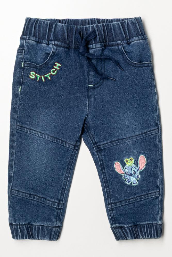Lilo And Stitch Denim Joggers Blue