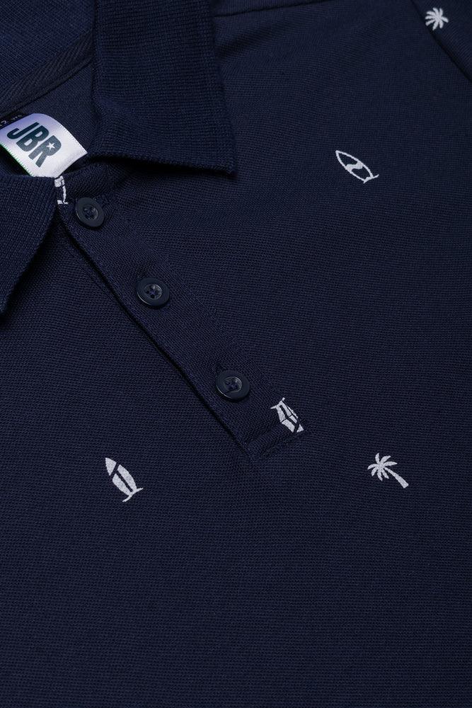 Short Sleeve Golfer Navy