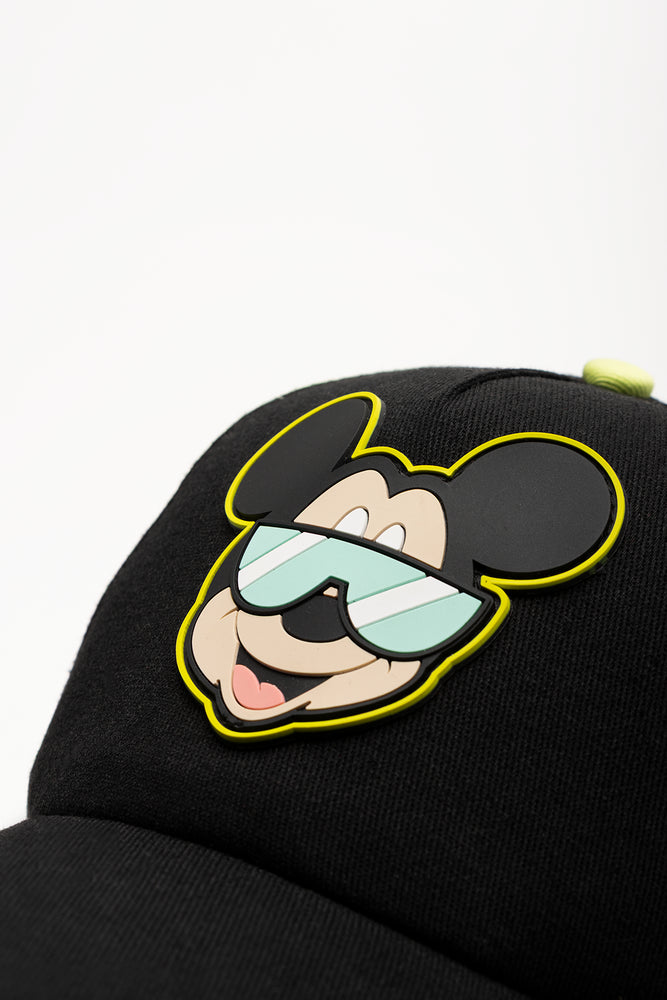 Mickey Mouse Peak Cap Black (2)