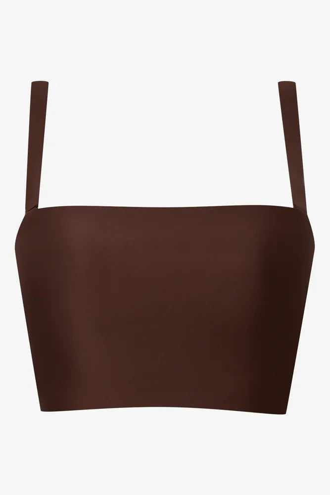 Bonded Bandeau Brown
