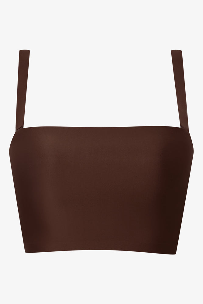 Bonded Bandeau Brown