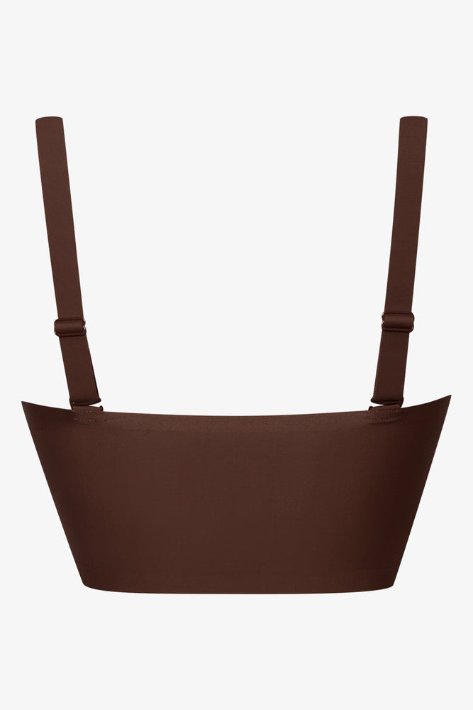 Bonded Bandeau Brown