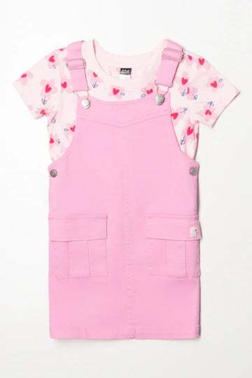 Flower Utility Pinni Set Pink