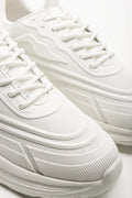 Chunky Trainers White (2)