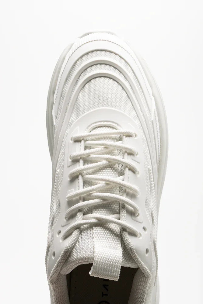 Chunky Trainers White (4)