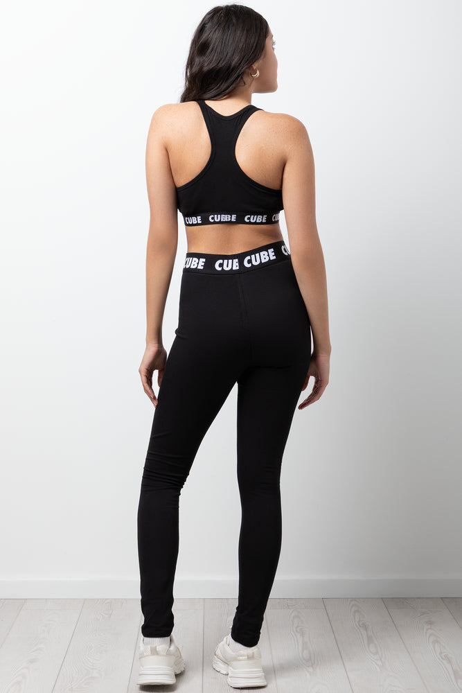 2 Pack Leggings Black & Charcoal (2)