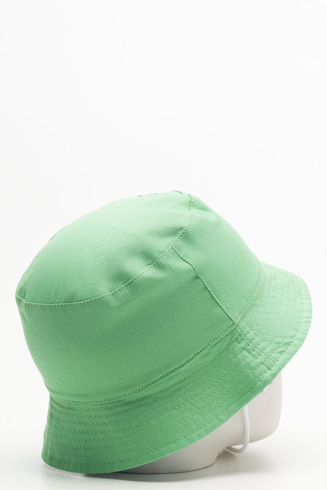 Reversible Stripe Bucket Hat Green