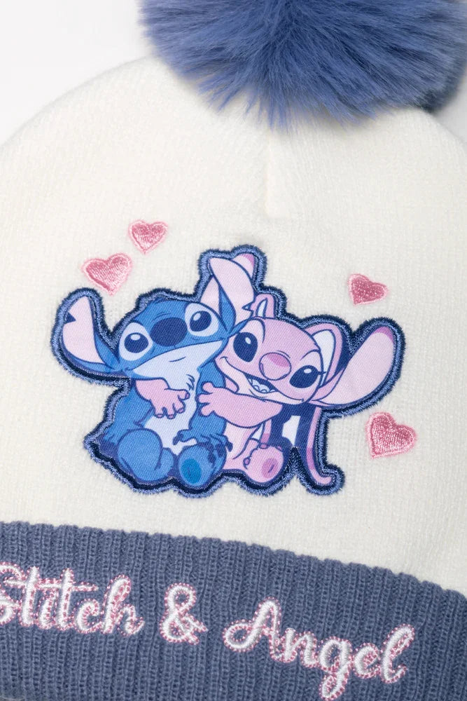 Lilo And Stitch Beanie White