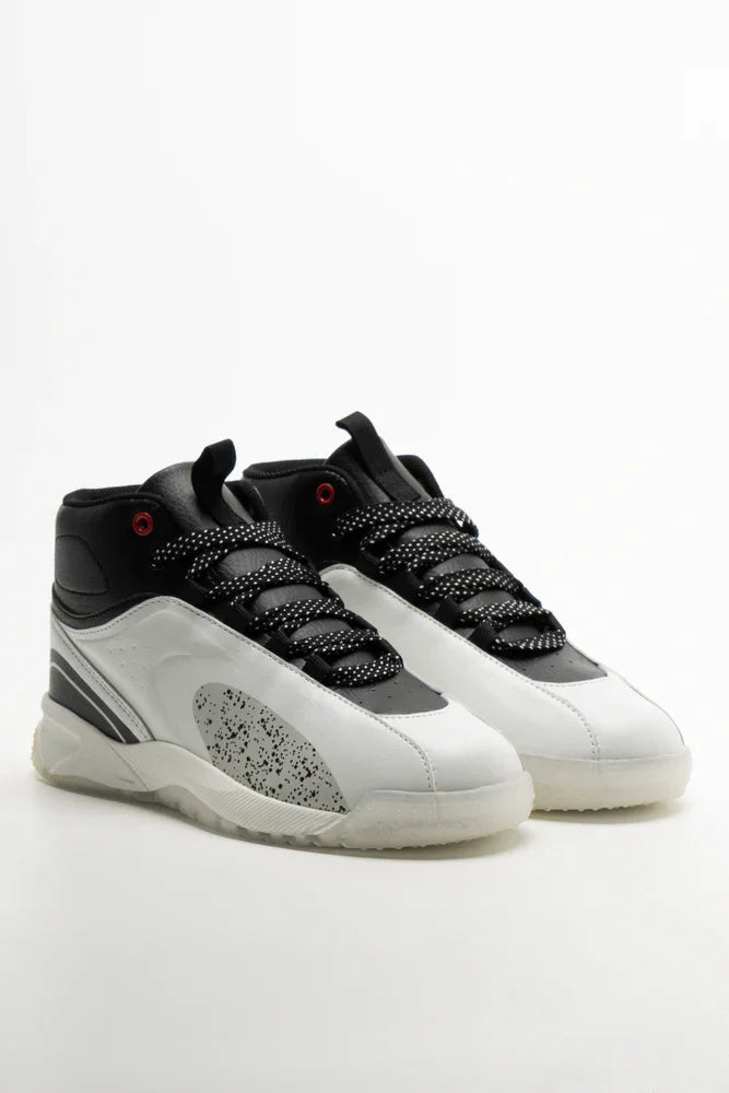 Basketball High Top Sneakers White