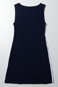 Skater Dress Navy (2)
