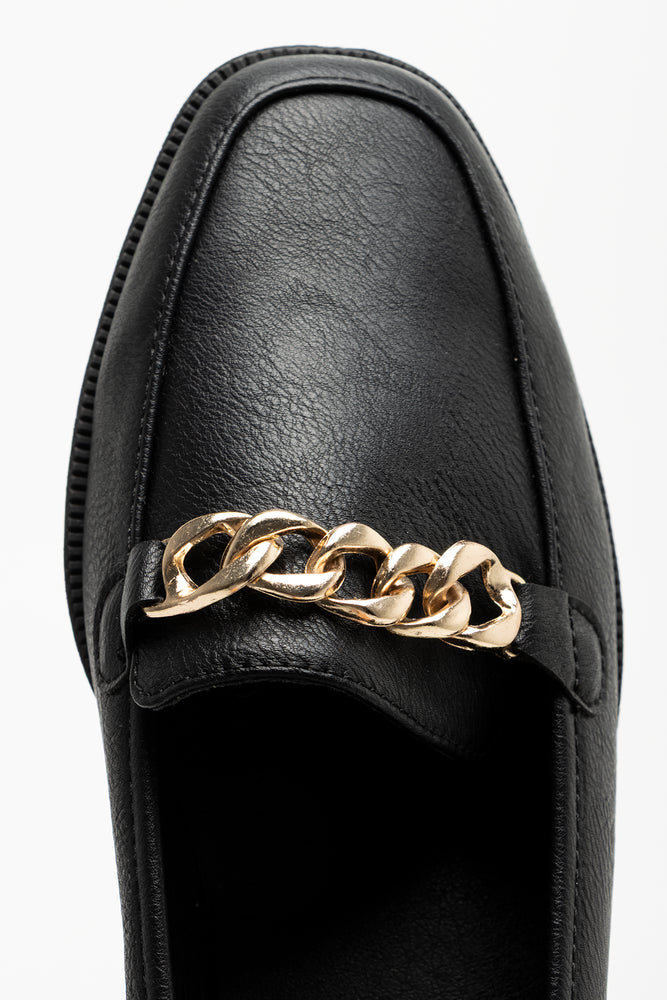 Chain Loafer Black (4)