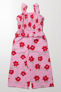 Floral Jumpsuit Pink