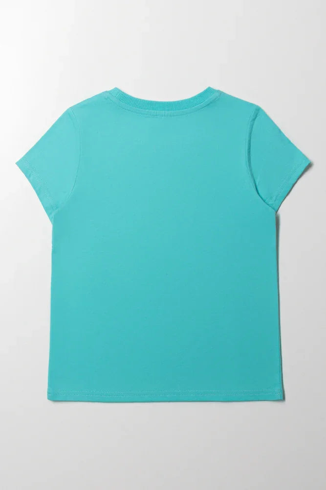 Short Sleeve T-Shirt Blue (2)