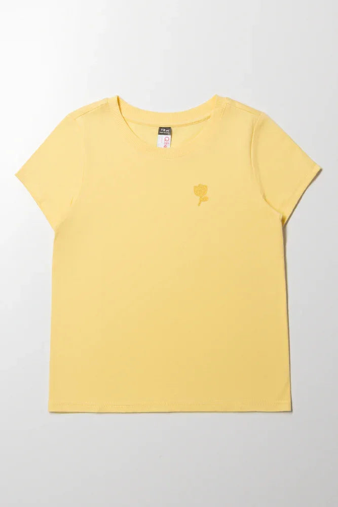 Short Sleeve T-Shirt Yellow