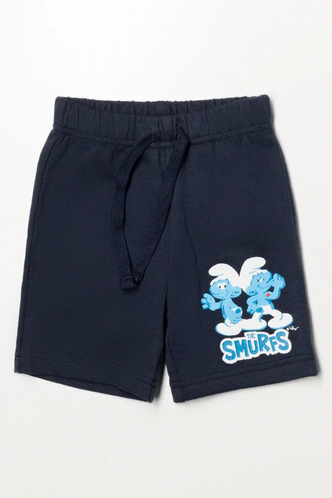 Smurfs Knit Shorts