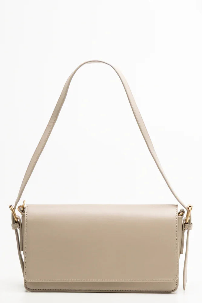 Longer Length Clutch Bag Natural