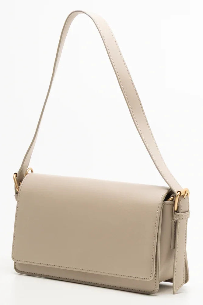 Longer Length Clutch Bag Natural