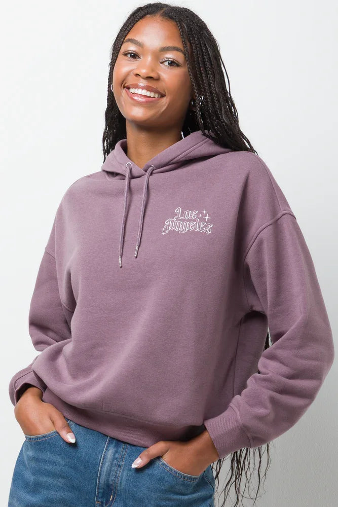 Oversized Hoodie Purple