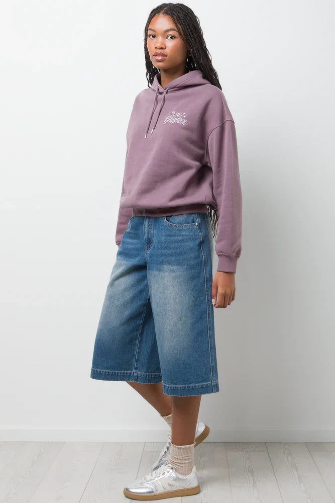 Oversized Hoodie Purple