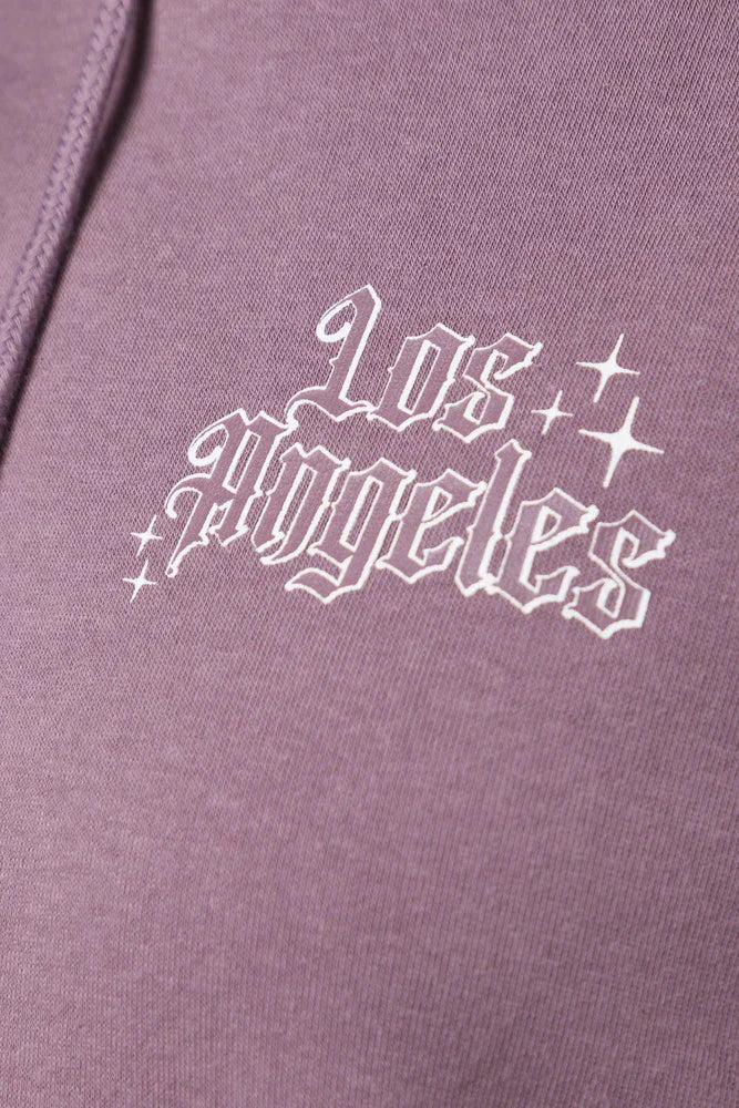 Oversized Hoodie Purple (3)