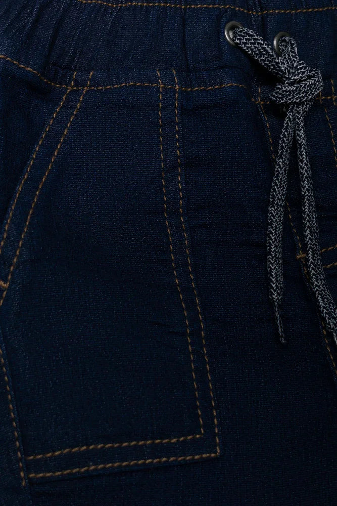 Denim Shorts Dark Blue