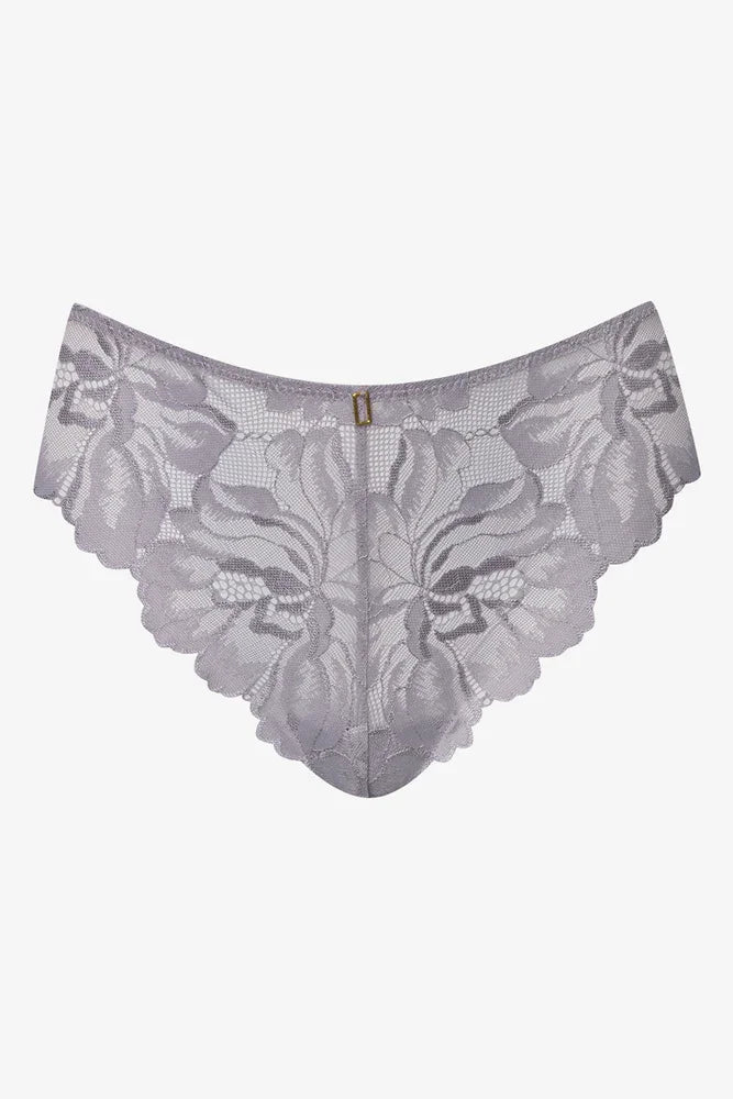3 Pack Lace Thongs Lilac And Light Green