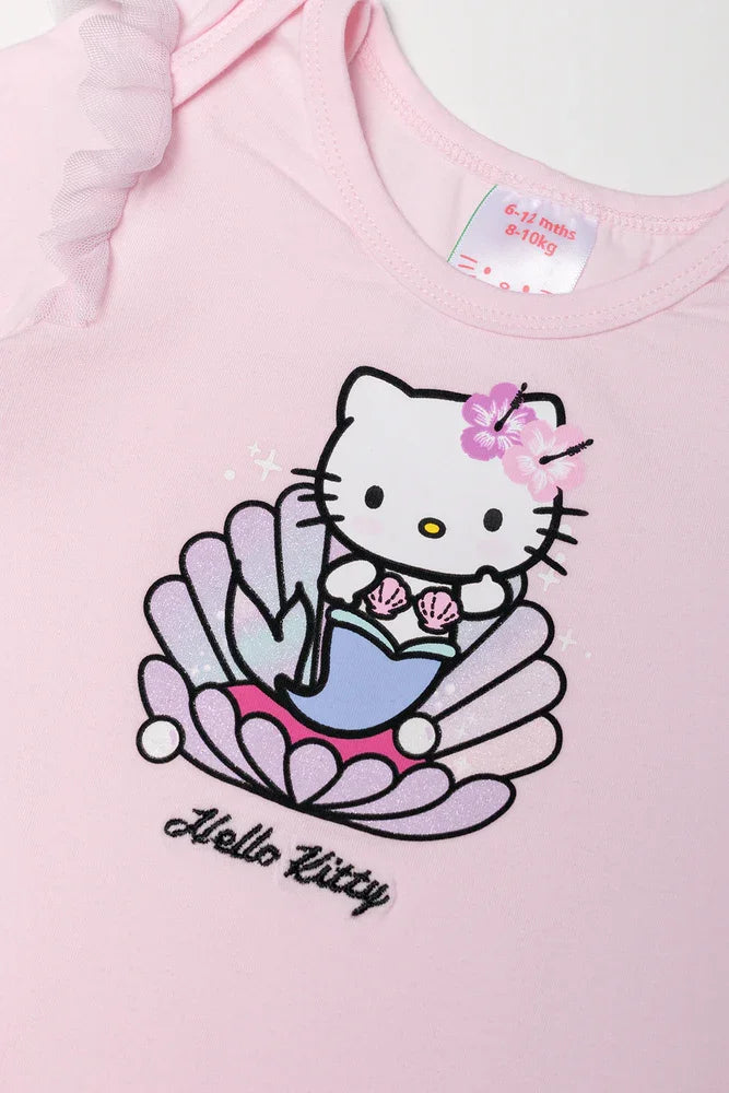 Hello Kitty Mermaid Tulle Set Pink