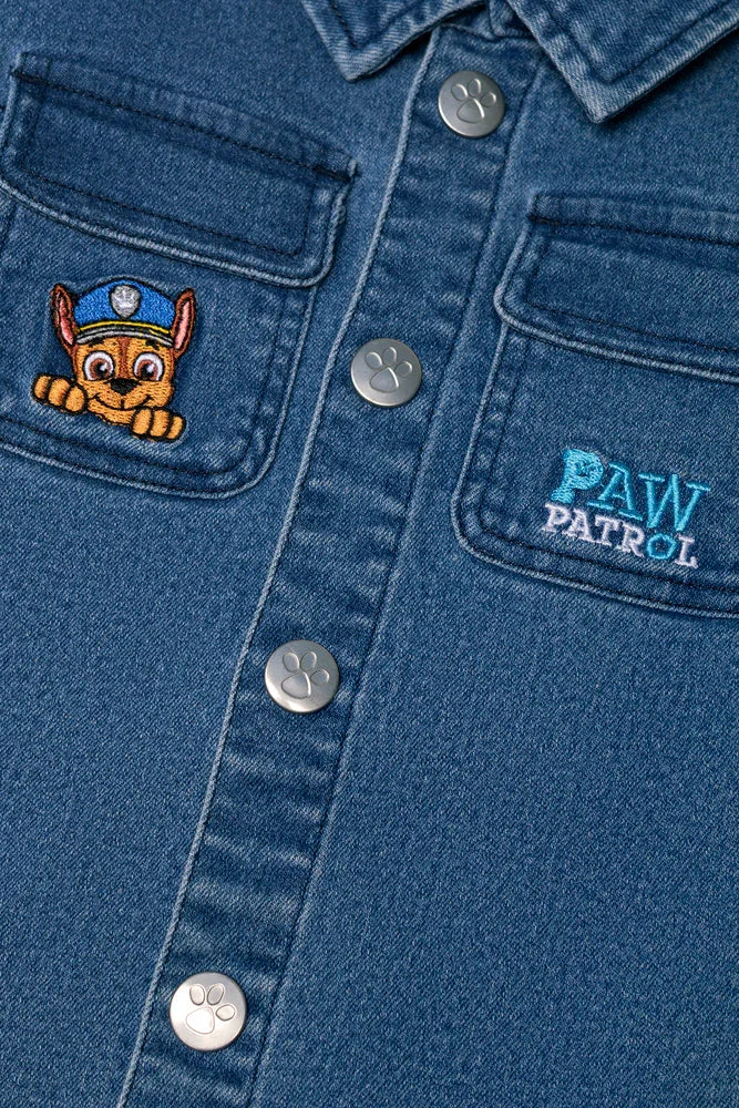Paw Patrol Denim Shirt Blue