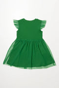 Bokkie Tulle Dress Green (2)