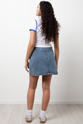 Denim Skirt Blue (3)