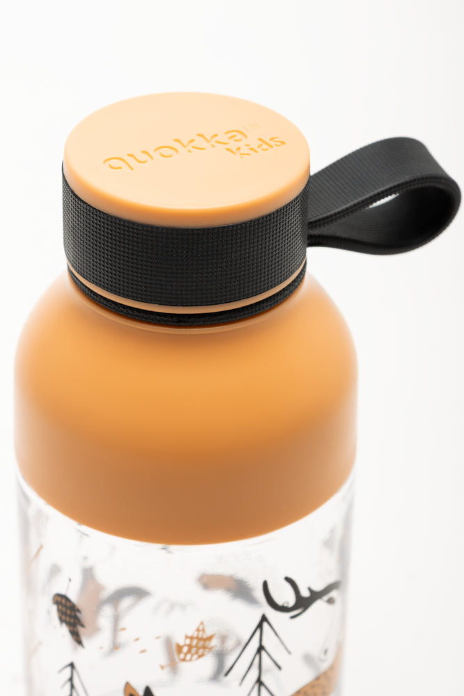 Quokka Kids Ecozen Ice Bottle With Strap Natural 430ml