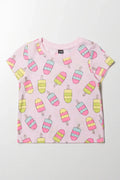 Ice Cream T-Shirt Light Pink