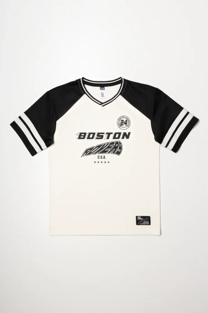 Sporty T-Shirt Cream