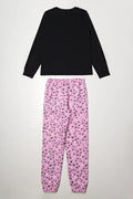 Bear Pyjamas Black And Pink (2)
