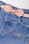 Belted Denim Jeans Blue (1)