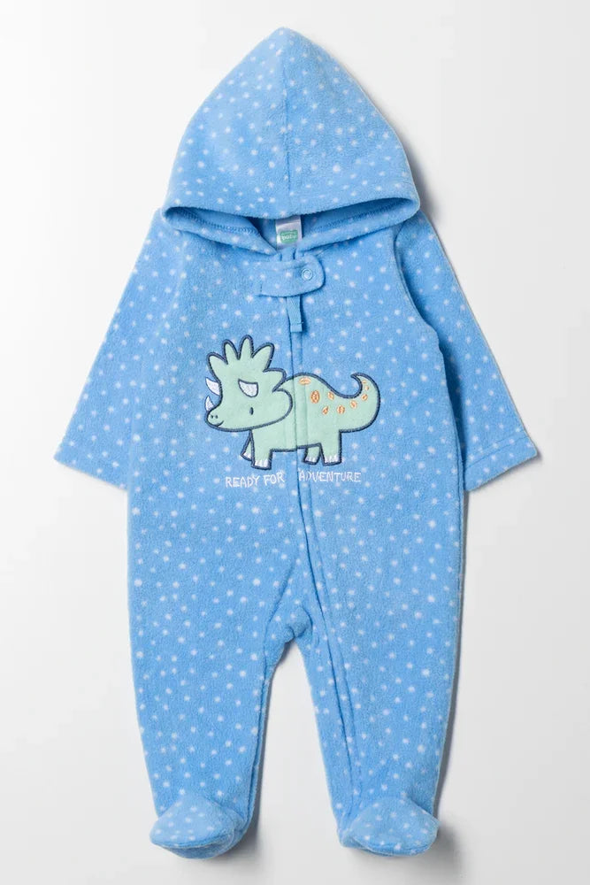 Dinosaur Babygrow Blue