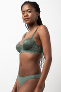 3 Pack Smooth Bikini Panties Green And Natural (2)