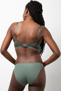 3 Pack Smooth Bikini Panties Green And Natural (3)