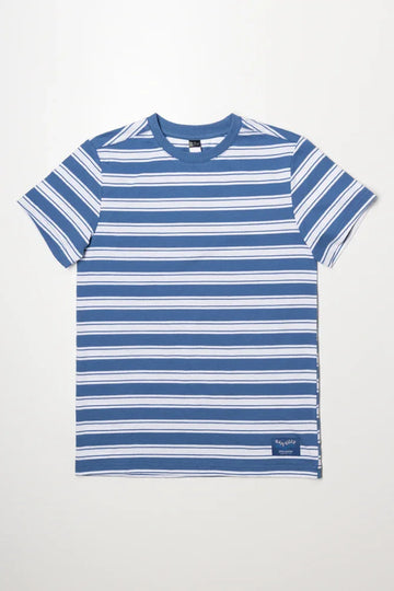 Stripe Short Sleeve T-Shirt Blue