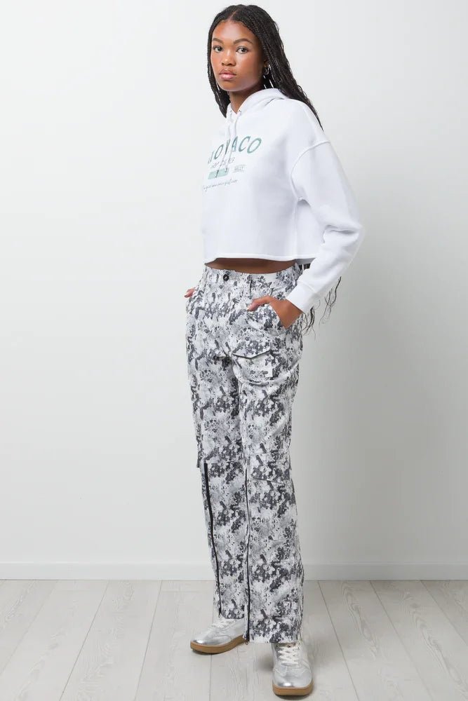 Cargo Pants With Zip Grey (2)