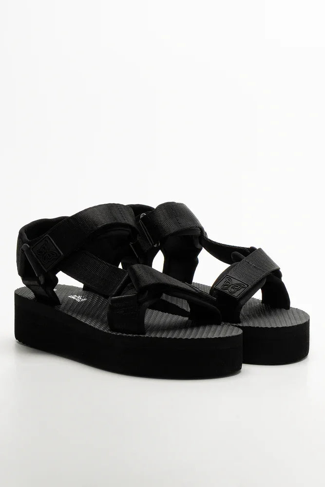 Platform Sandals Black