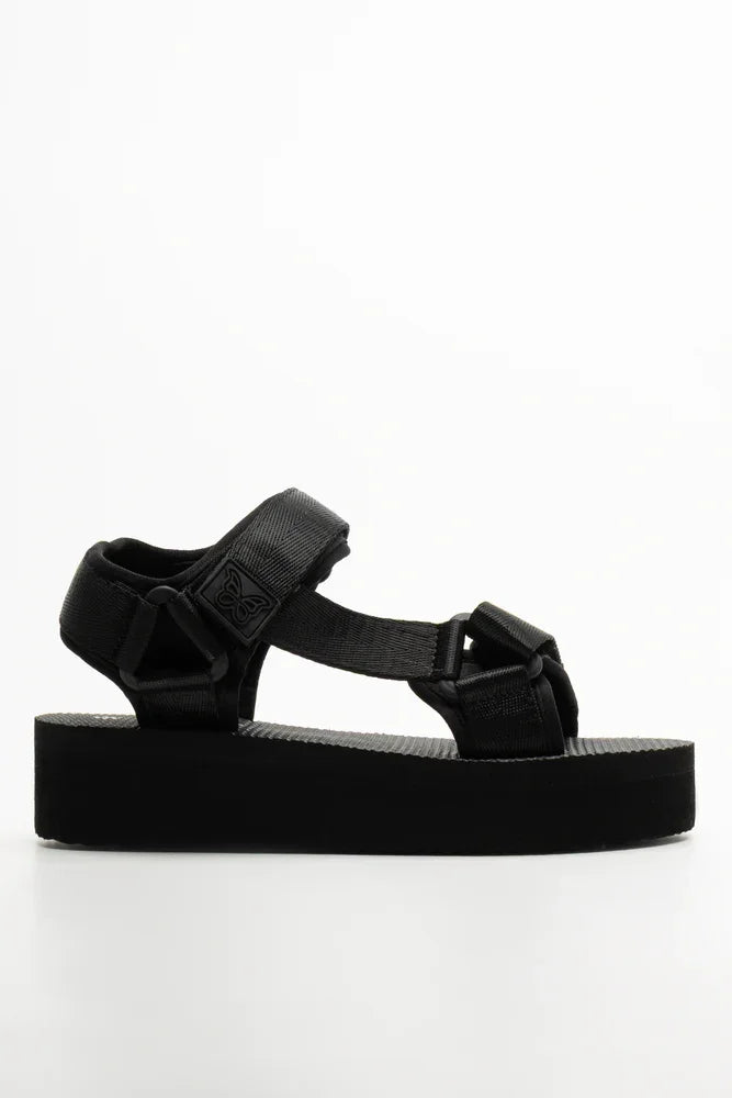 Platform Sandals Black