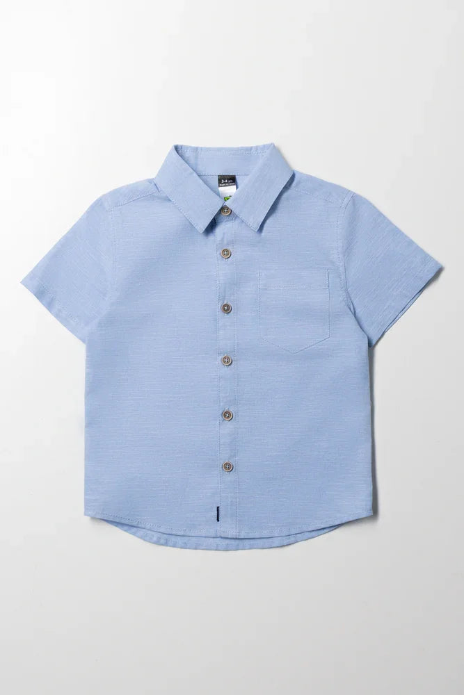 Short Sleeve Shirt Blue