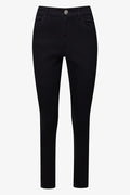 High Rise Skinny Denim Jean Black