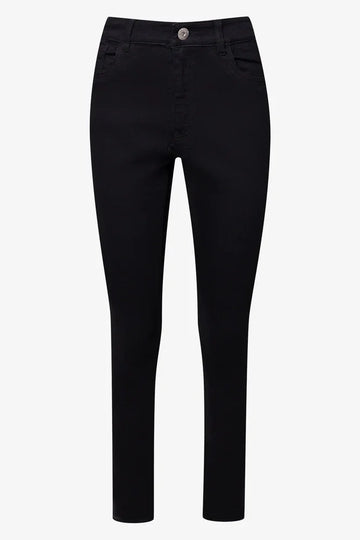 High Rise Skinny Denim Jean Black