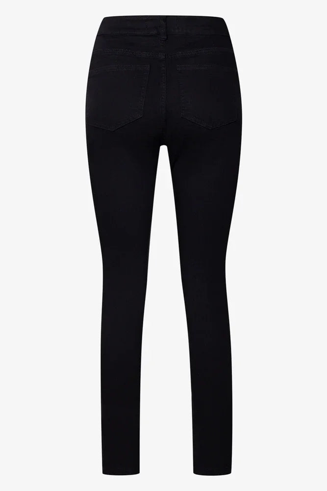 High Rise Skinny Denim Jean Black (1)