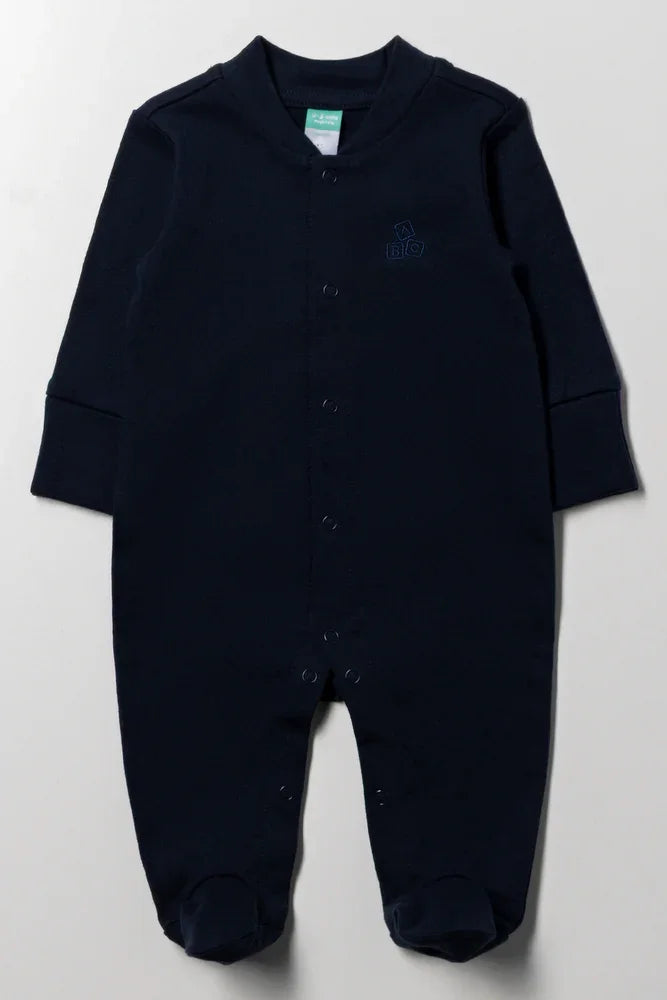 Interlock Babygrow Navy